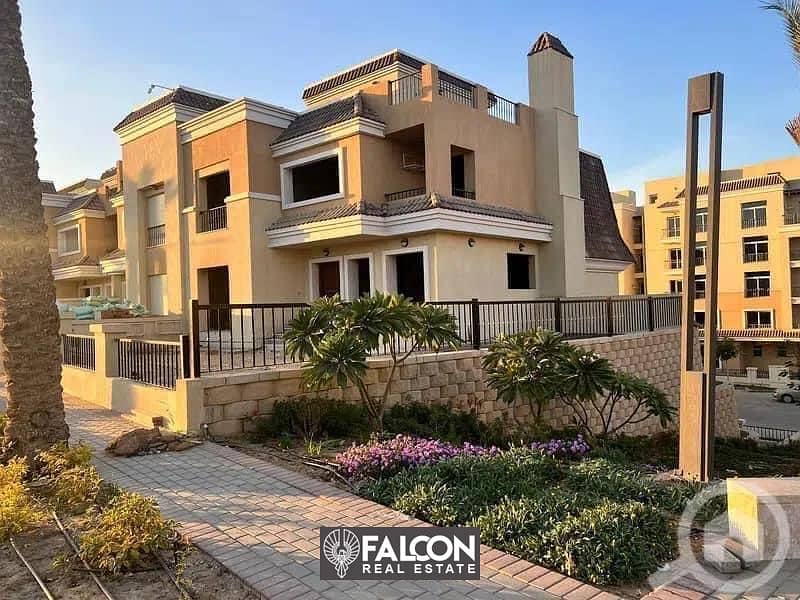 For sale, a villa in the form of a luxurious palace, with a 42% discount, in New Cairo, Sarai Compound, the first plot of land in the future, in insta 13