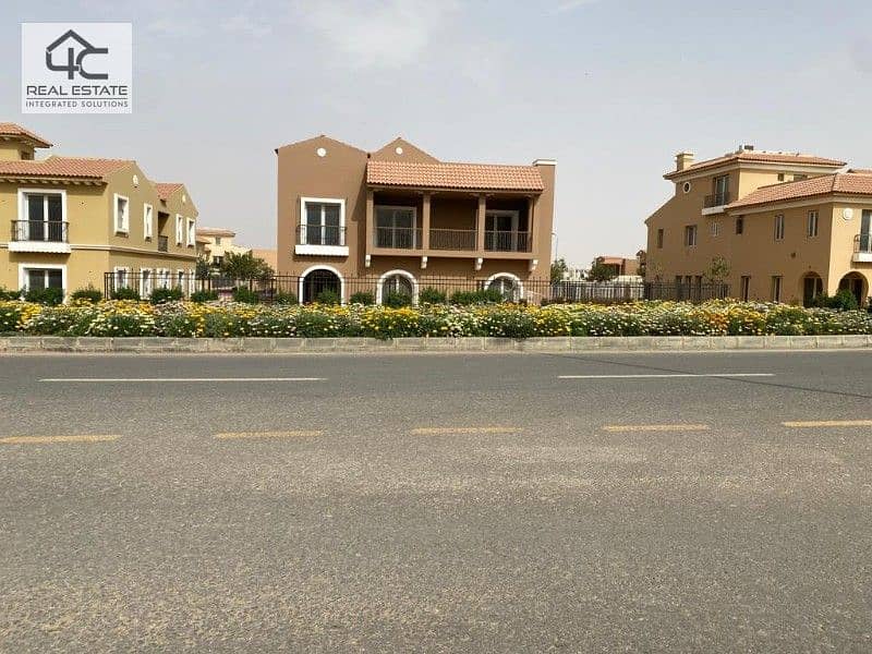 Stand alone ready to move with the largest open view on the landscape. semi-finished, in the heart of New Cairo 16