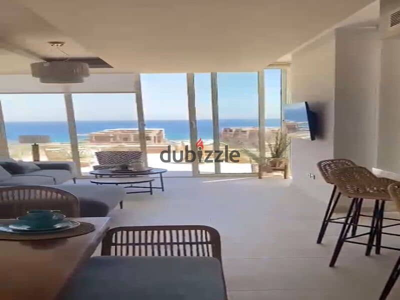 First row villa seaview for sale superlux finish فيلا صف أول علي البحر للبيع تشطيب سوبرلوكس 1