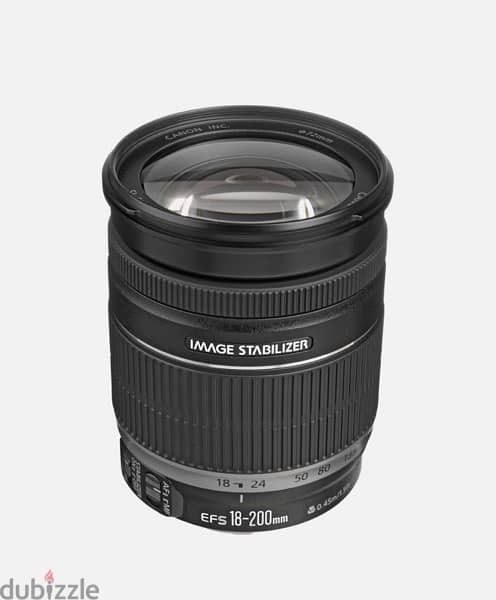 عدسة كانون Canon lens 18-200 1