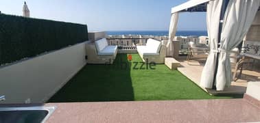 Penthouse 135. M with roof 100. M in Caesar Bay North Coast fully furnished for sale