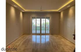 Apartment 188m garden semi furnished for rent in regents park new cairo