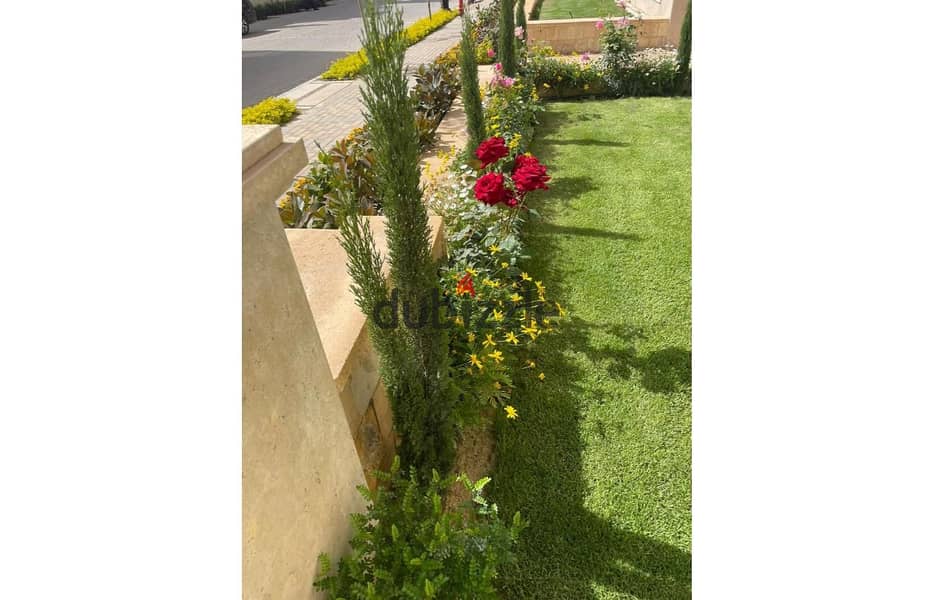 Apartment 188m garden semi furnished for rent in regents park new cairo 1