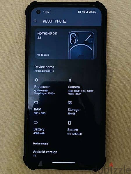 تليفون nothing phone 1 4