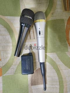 مايك وايرلس مايكروفون G professional+ wireless mic for karaoke