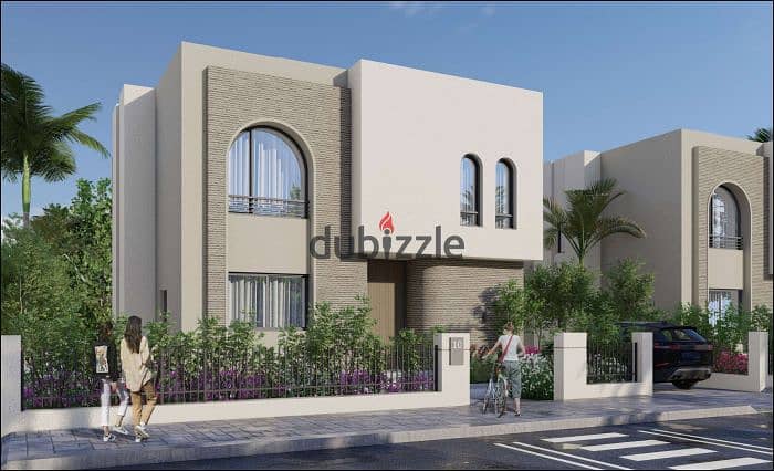 Reserve a villa at the first offer price in the largest project in the city of New Alamein, Marina 8 by the Lake 3