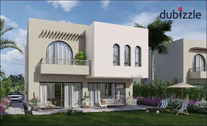 Reserve a villa at the first offer price in the largest project in the city of New Alamein, Marina 8 by the Lake 4