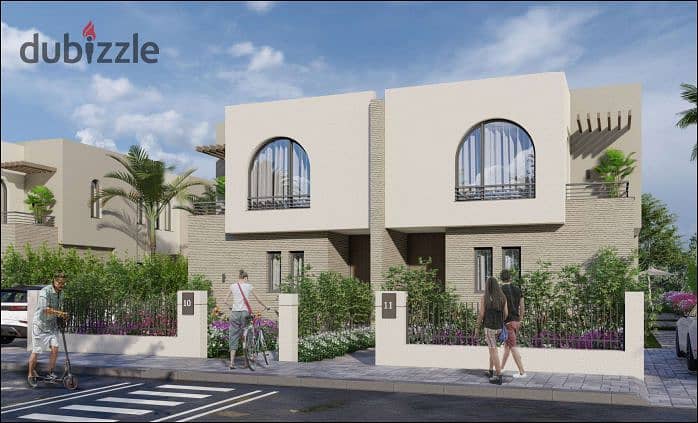 Reserve a villa at the first offer price in the largest project in the city of New Alamein, Marina 8 by the Lake 5