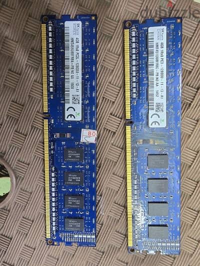 4 gb ddr3 ×2