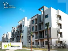 Apartment ready to move fully finished for sale in  Fifth Square | Marasem