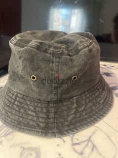 bucket hat denim 0