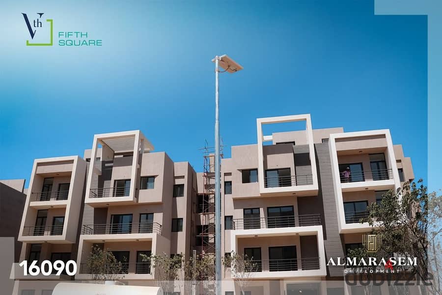 Apartment Fully finished view villas for sale in Fifth Square 2