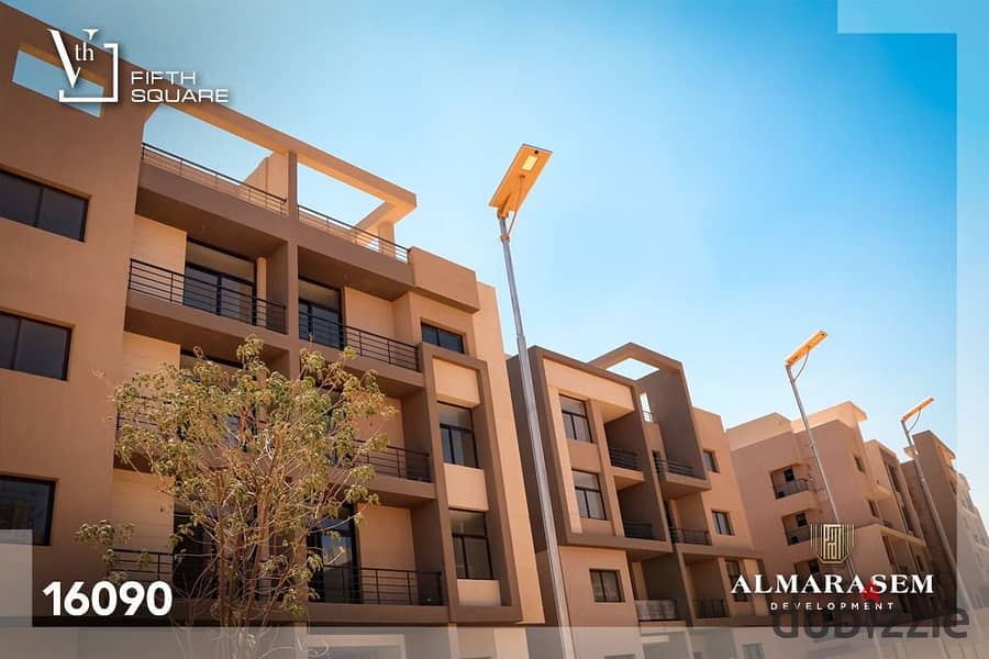 Apartment Fully finished view villas for sale in Fifth Square 7