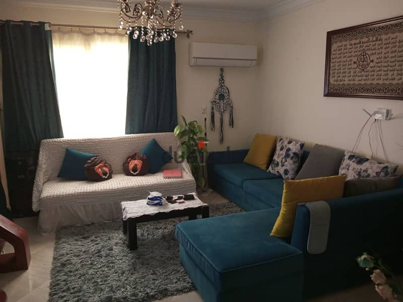 Super lux apartment for sale, ready to move in, area of ​​150 square meters, in Dar Misr Al-Kronfol 15