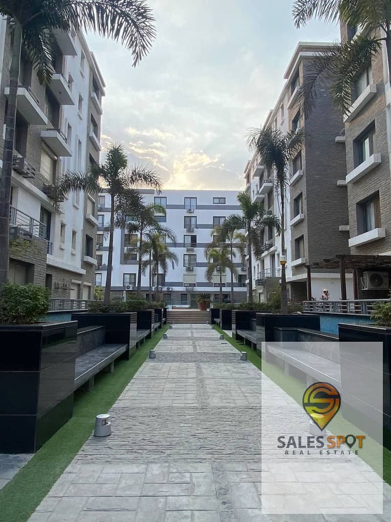 Apartment for sale at a special discount for a very limited time in the most distinguished compounds of the First Settlement by Misr City Company in f 2