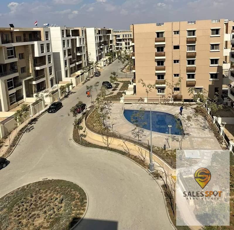 Apartment for sale at a special discount for a very limited time in the most distinguished compounds of the First Settlement by Misr City Company in f 6