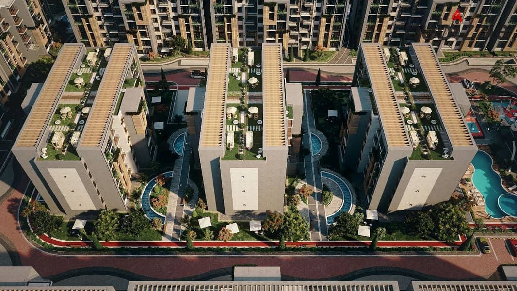 Own an apartment for sale in Valencia Valley Compound in the heart of Fifth Settlement | With only 10% down payment With a special location Valencia 14