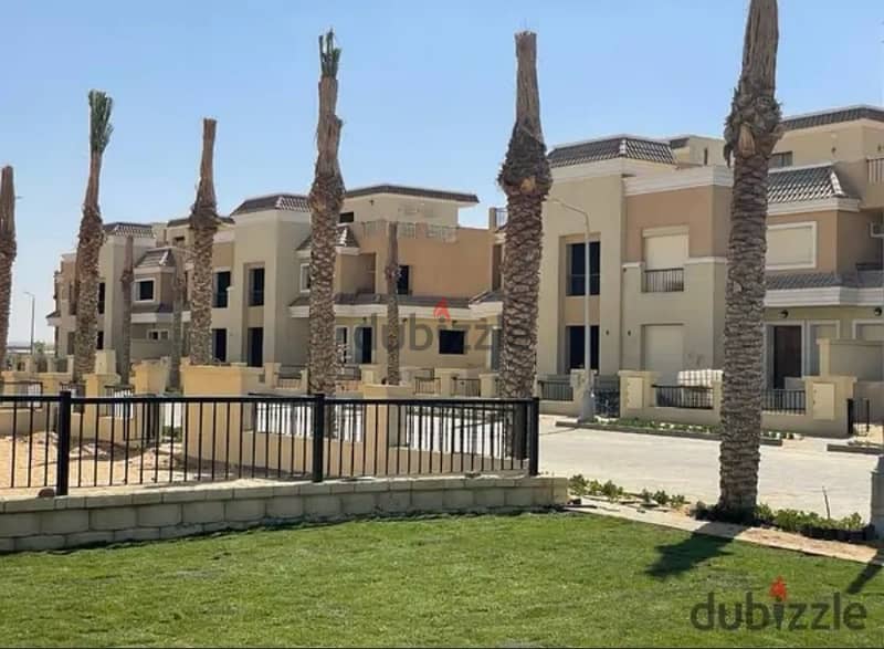 Villa 257m for Sale in Sarai New Cairo in front of Madinaty gate 3 5