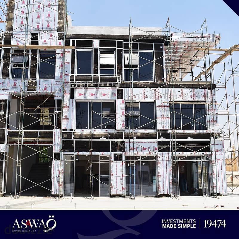 Immediate receipt of a commercial store for sale in El Shorouk, directly in front of the French University  Near Chillout Mall Arena by Aswaaq Company 3