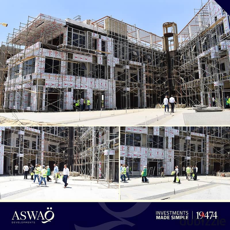 Immediate receipt of a commercial store for sale in El Shorouk, directly in front of the French University  Near Chillout Mall Arena by Aswaaq Company 5