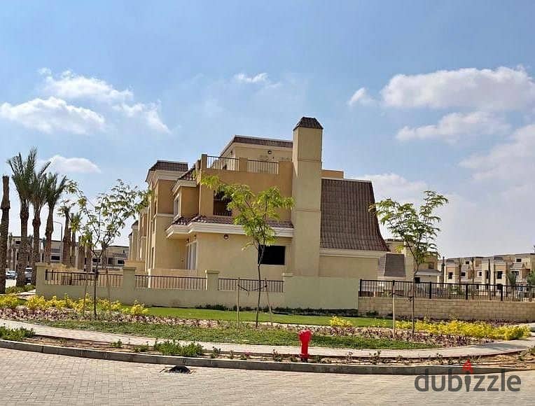 S-villa for sale in front of Madinaty in Sarai, New Cairo, on Suez Road  And near the Shorouk Sarai New Cairo From madient masr 5