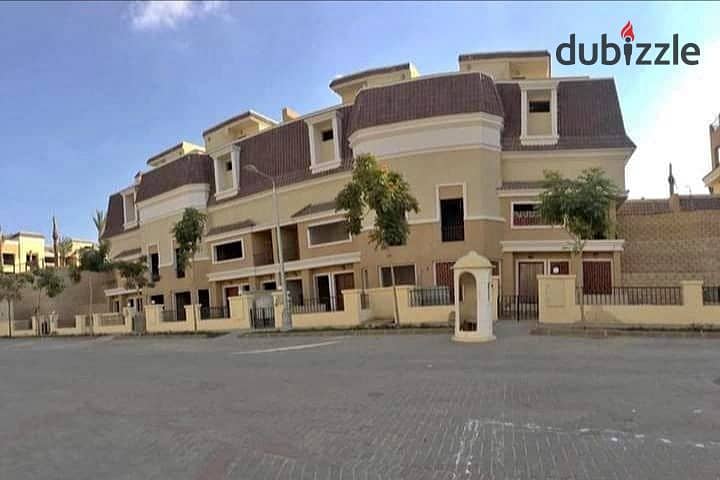 S-villa for sale in front of Madinaty in Sarai, New Cairo, on Suez Road  And near the Shorouk Sarai New Cairo From madient masr 7