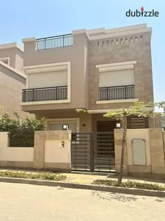 Villa with garden for sale, in Taj City New Cairo, between Kimpinski and JW - Marriot Hotels Direct on Suez Road, in installments over 8 years