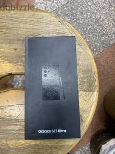 Galaxy S23 Ultra dual sim 256/12G Black  جديد متبرشم 0