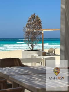 شاليه 170م 3 غرف SEA VIEW متشطب بالكامل فى مرسى باغوش Marsa Baghush سيدى حنيش الساحل الشمالى قبل الماظه باى