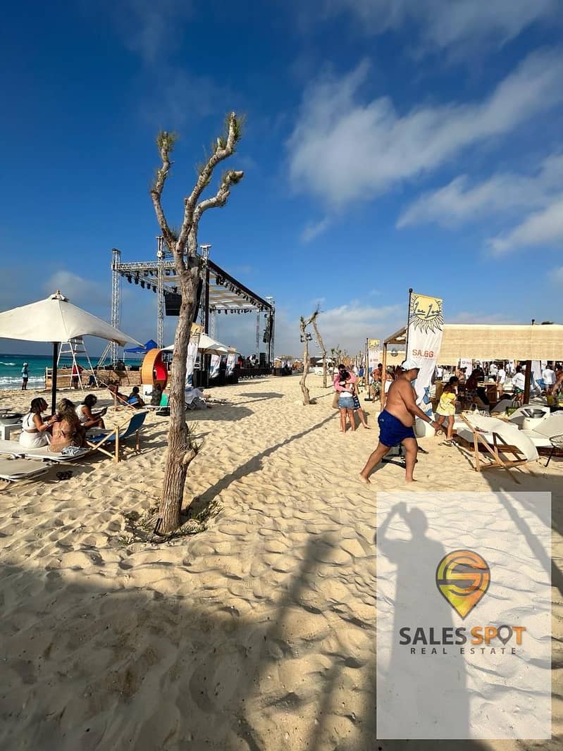 شاليه 170م 3 غرف SEA VIEW متشطب بالكامل فى مرسى باغوش Marsa Baghush سيدى حنيش الساحل الشمالى  North coast قبل الماظه باى almaza bay 8