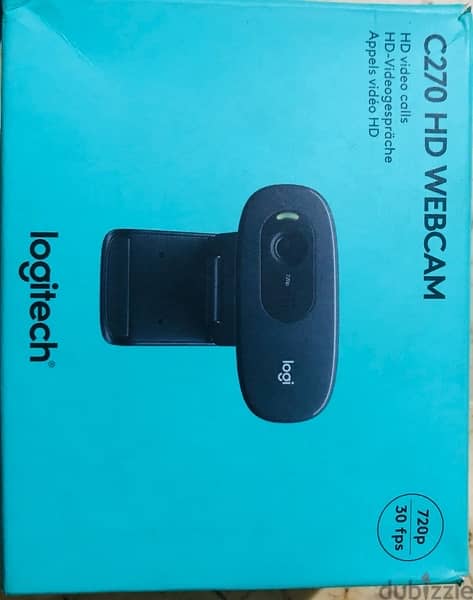 Logitech HD Webcam C270, Webcam 1