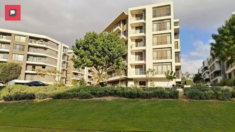 3-room apartment for sale in Taj City, next to Gardenia and the Police College, excellent view in the compound, open to the sea, open to the landscape 3