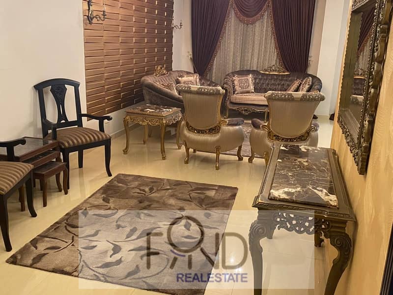 Apartment 180m for sale fully finished garden view in narges buildings new cairo 1