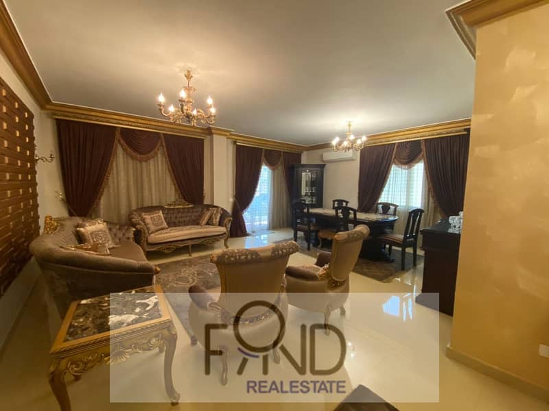 Apartment 180m for sale fully finished garden view in narges buildings new cairo 6