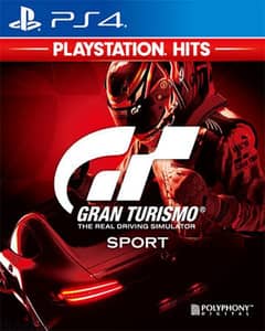 PS4 CD games GT sport