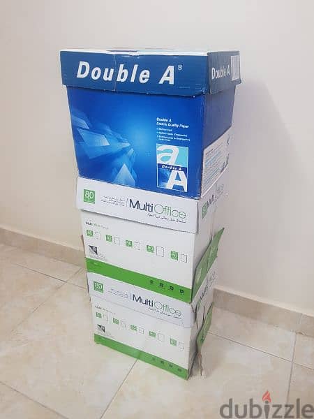 Double A and Multi-Office Print Paper ورق طباعة 0