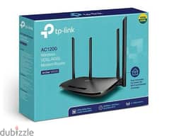 Tp Link Archer VR300 AC1200 Wireless Router Black