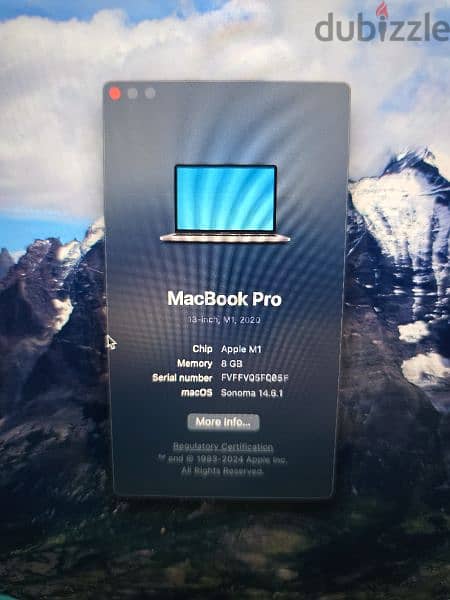 Macbook pro M1 2020 1