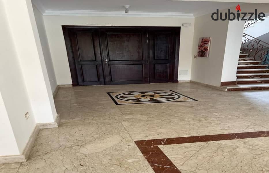 standalone villa fully furinshed for rent in the villa new cairo next to auc prime location 4bedrooms 1