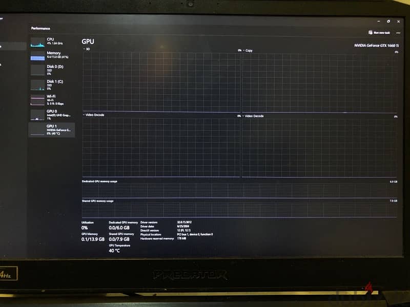 predator Helios 300 1660ti 8