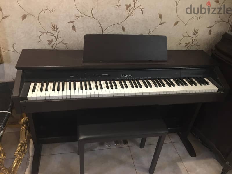 Digitlal Piano Celviano AP-250 + seat. بيانو ديجيتال كاسيو 1