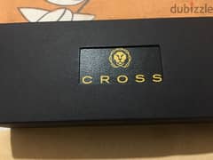 credit card case black And ball point pen CROSS