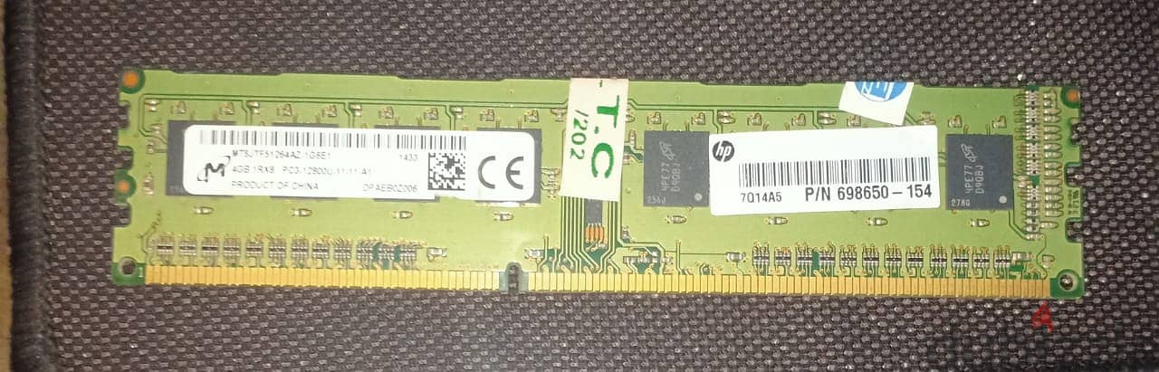 2 x 4 ram ddr3 1600 mhz 2