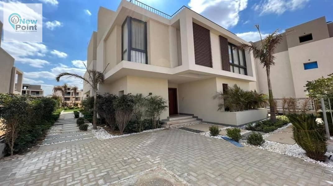 Standalone villa fully finished for sale in SODIC in installments over 10 years Prime Location 8