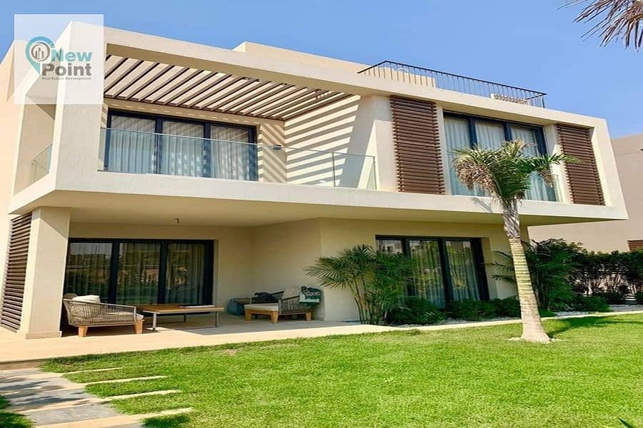 Standalone villa fully finished 237m2 building 4 bedrooms from SODIC in the heart of New Cairo with installments over 10 years 5