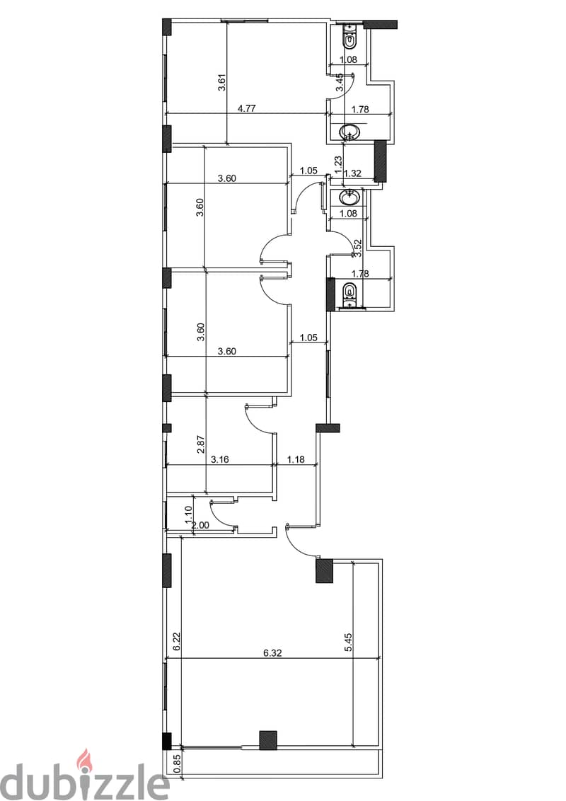 شقة للبيع 185م تسليم فورى فى التجمع تقسيط 24 شهرApartment for sale, 18 1