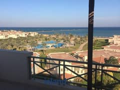 Limited edition In La Vista 4 Sokhna  Panoramic Sea View Side Roof Chalet | For Sale | Furnished | Next To Red Sea