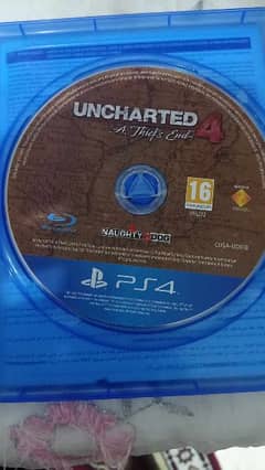 cd uncharted 4 للبيع او للبدل