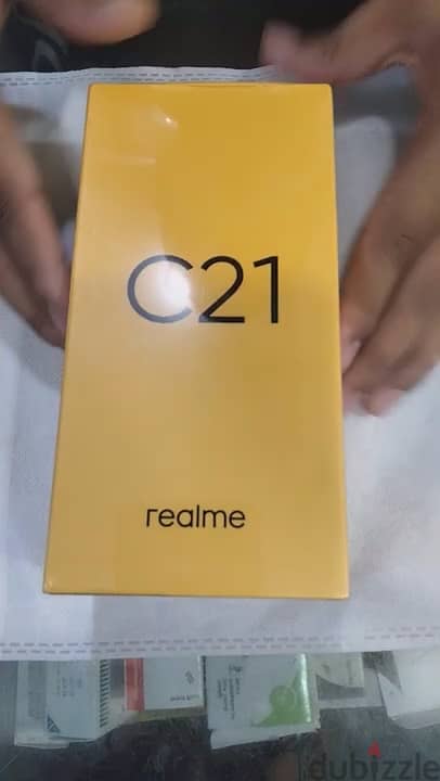 موبايل Realme C21 جديد متبرشم   0