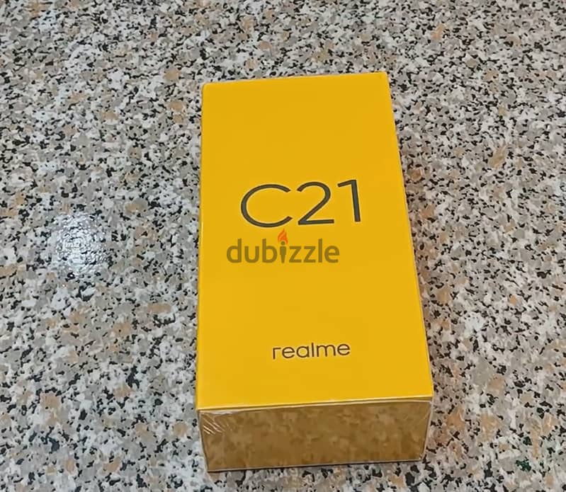 موبايل Realme C21 جديد متبرشم   2